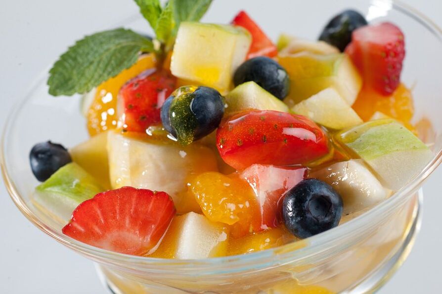 Ensalada de frutas para tu dieta favorita