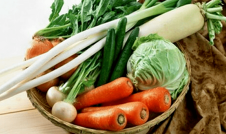 Vegetales de dieta